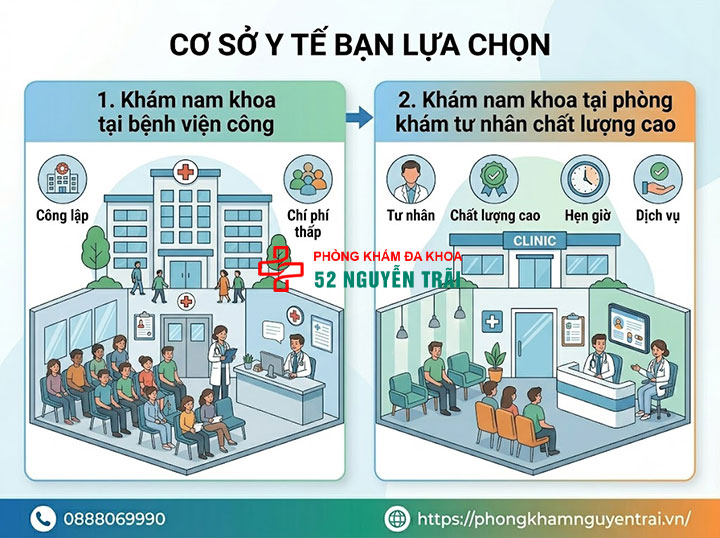 Bảng giá khám nam khoa hết bao nhiêu tiền? Chi phí mới nhất 8 Cơ sở y tế bạn lựa chọn