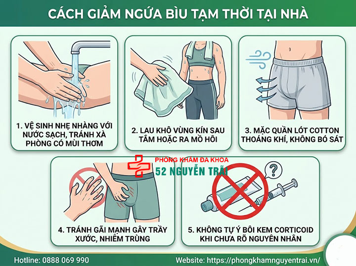 Nguyên Nhân Gây Ngứa Bìu Ở Nam Giới Và Cách Khắc Phục 7 Cách giảm ngứa bìu tạm thời tại nhà