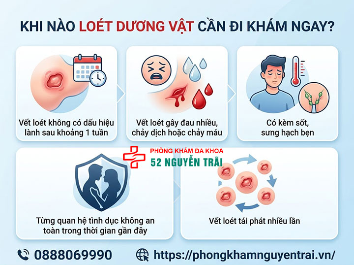 Loét Dương Vật: Nguyên Nhân Và Cách Xử Trí Đúng 4 Khi nào loét dương vật cần đi khám ngay?