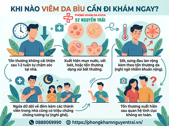 Viêm Da Bìu Là Gì? Nguyên Nhân Và Cách Điều Trị 4 Khi nào viêm da bìu cần đi khám ngay?