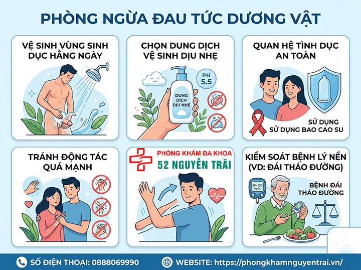 Đau Tức Dương Vật: Nguyên Nhân Và Khi Nào Cần Đi Khám 7 Phòng ngừa đau tức dương vật