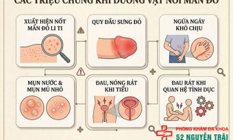 Dương vật nổi mẫn đỏ: Nguyên nhân và cách điều trị an toàn