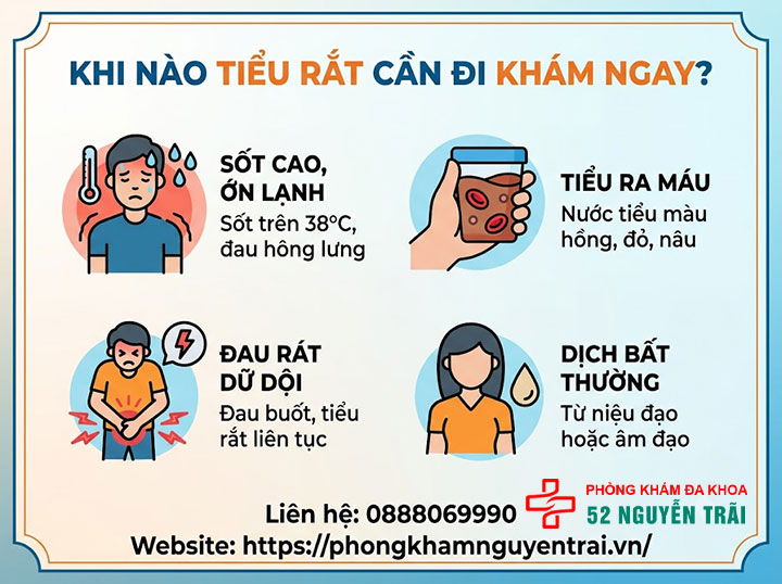 Tiểu Rắt Là Gì? Nguyên Nhân Và Cách Điều Trị Hiệu Quả 5 Khi nào tiểu rắt cần đi khám ngay?