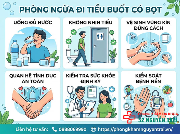 Đi Tiểu Buốt Có Bọt: Nguyên Nhân Và Khi Nào Cần Khám 12 Phòng Ngừa Đi Tiểu Buốt Có Bọt