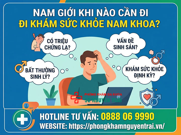 Xuất tinh sớm là gì? Nguyên nhân, phân loại chi tiết 8 Khi nào cần đi khám, khi nào chưa cần lo?