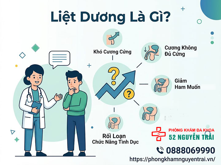 Bệnh liệt dương là gì? Triệu chứng, nguyên nhân và cách chữa 1 Liệt dương là gì