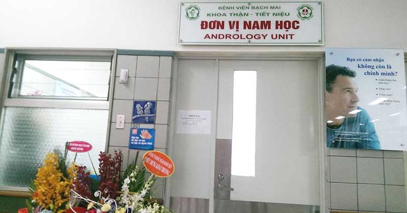 Khoa nam học - bệnh viện bạch mai