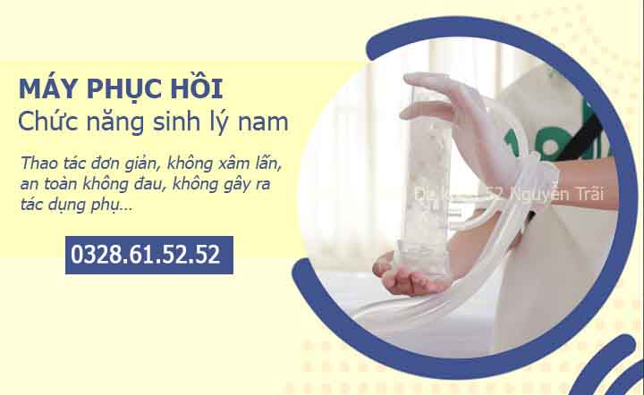 Sử dụng máy phục hồi chức năng sinh lý