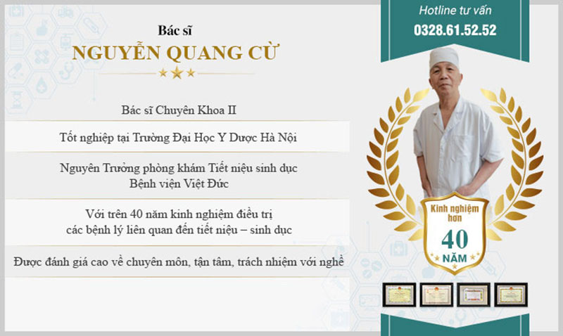 Phòng khám Bác Sĩ Chuyên Khoa II Nguyễn Quang Cừ