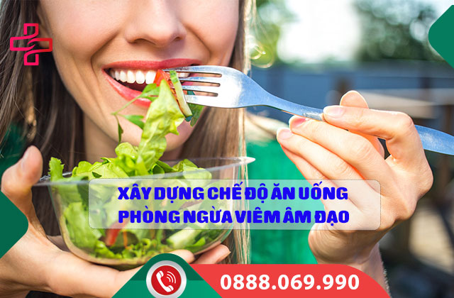 Xây dựng chế độ ăn uống phòng ngừa viêm âm đạo