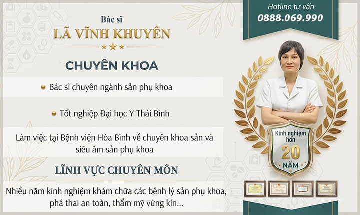 Bác sĩ chuyên sản phụ khoa Lã Vĩnh Khuyên – Làm việc tại bệnh viện Hoà Bình