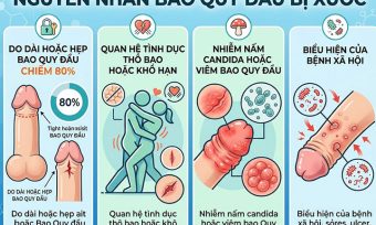 Bao quy đầu bị xước, nứt da – hiểm họa nhiễm trùng “cậu nhỏ” chớ lơ là!