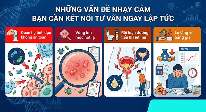 Tổng đài tư vấn bệnh xã hội trực tuyến: miễn phí – bảo mật 100% 2 Những vấn đề nhạy cảm bạn cần kết nối tư vấn ngay lập tức