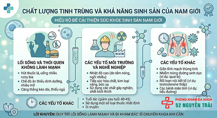 Cách kiểm tra chất lượng tinh trùng mạnh hay yếu chính xác 1 Tinh trùng mạnh hay yếu ảnh hưởng lớn đến khả năng sinh sản của nam giới