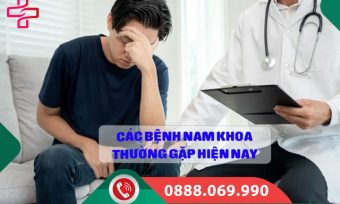 Các bệnh nam khoa thường gặp hiện nay