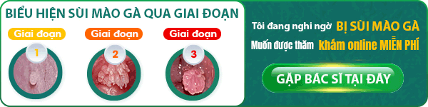 biểu hiện sùi mào gà