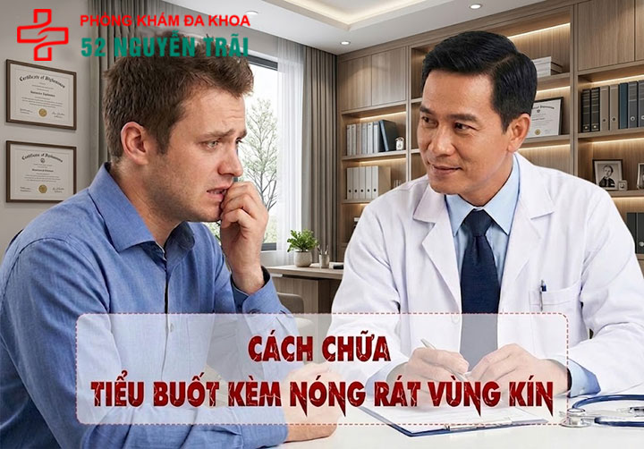Cách chữa tiểu buốt kèm nóng rát vùng kín