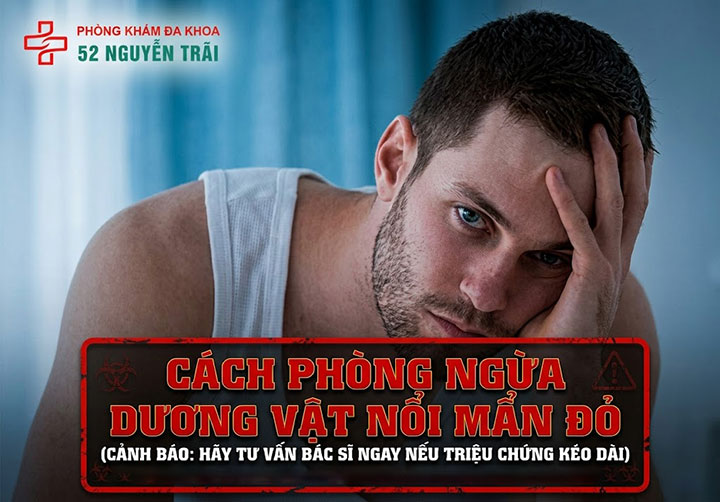 Cách phòng ngừa dương vật nổi mẩn đỏ