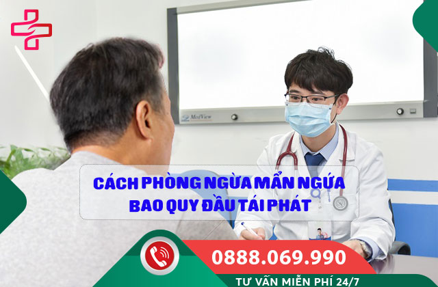 Cách phòng ngừa mẩn ngứa bao quy đầu tái phát