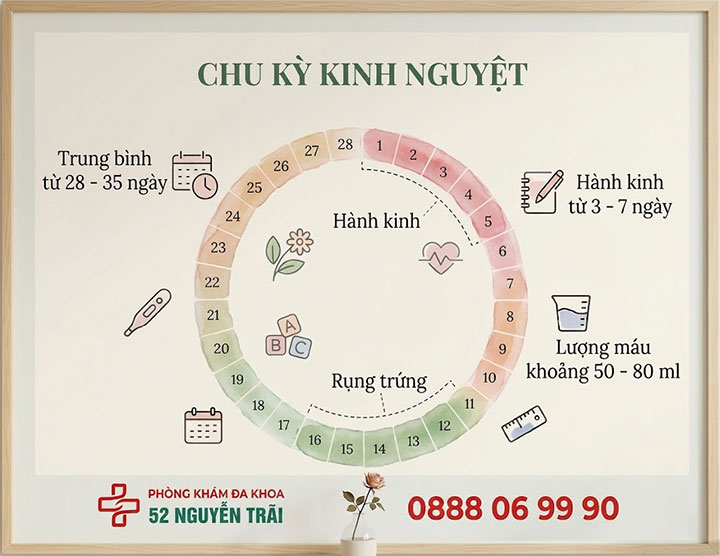 Cách tính chu kỳ kinh nguyệt