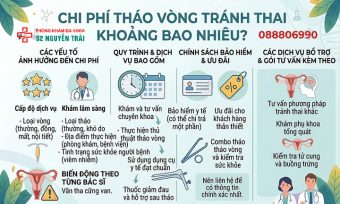 Tháo vòng tránh thai bao nhiêu tiền và khi nào nên tháo?