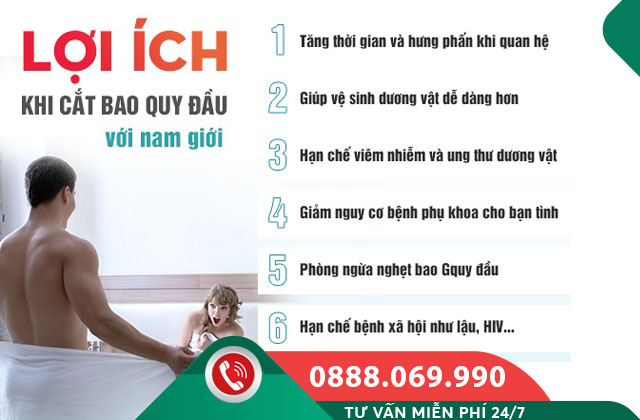 Dài bao quy đầu có cần cắt không?