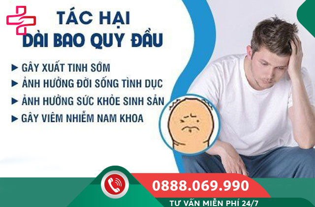 Dài bao quy đầu có sao không?