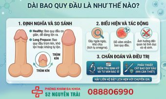 Bị dài bao quy đầu có sao không? Nguyên nhân & cách xử lý