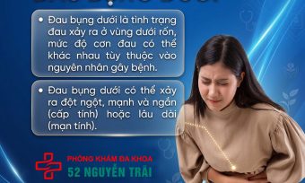 Đau bụng dưới ở phụ nữ