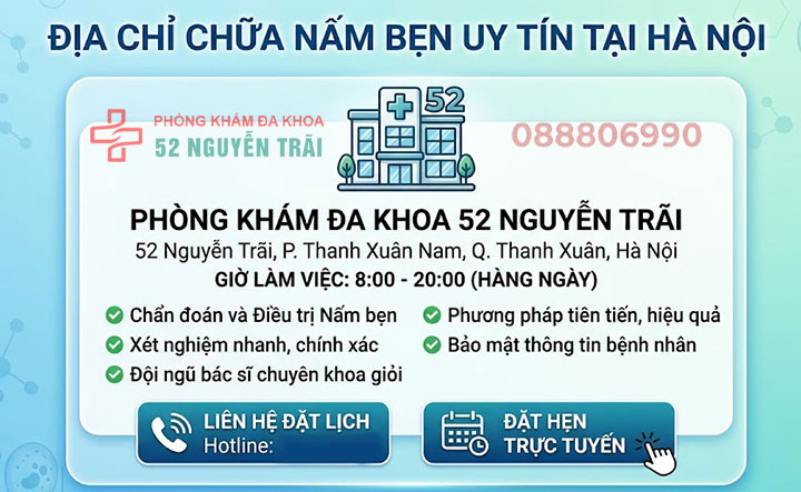 Nấm bẹn do đâu? Cách phòng ngừa và điều trị dứt điểm 9 Địa chỉ chữa nấm bẹn ở Hà Nội