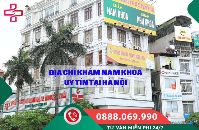 Địa chỉ khám nam khoa uy tín tại Hà Nội