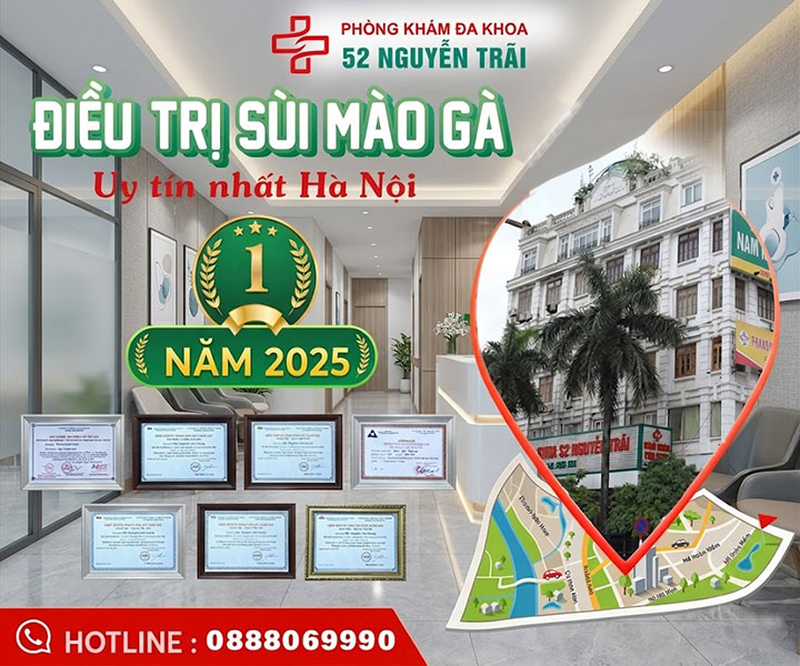 đơn vị chữa sùi mào gà ở hà nội