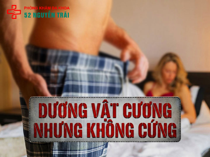 Dương vật cương nhưng không cứng là dấu hiệu gì?