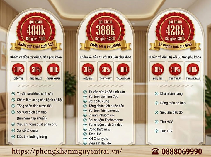 Phòng khám Đa khoa Thanh Xuân: Địa chỉ khám chữa bệnh uy tín 5 gói khám bệnh phụ khoa nữ giới 2