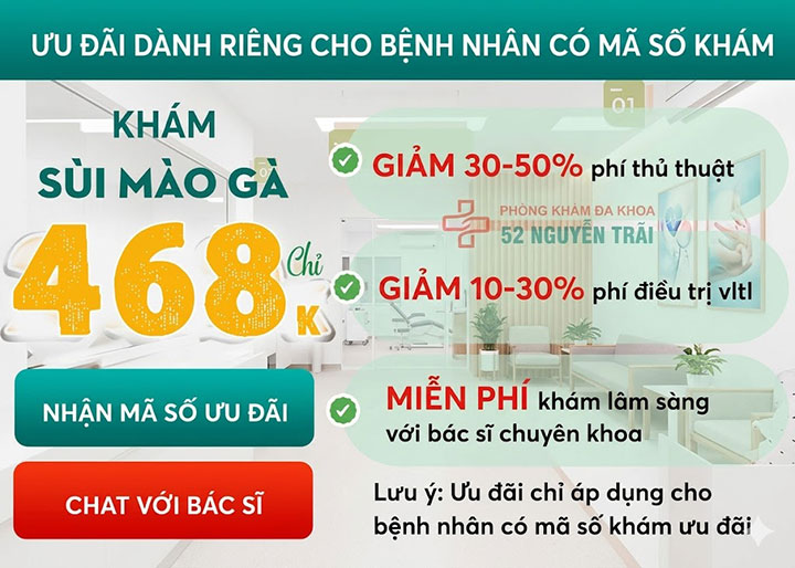gói khám sùi mào gà