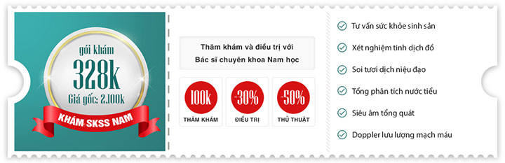 Gói khám sức khoẻ sinh sản nam giới