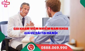 Gói Khám Viêm Nhiễm Nam Khoa Giá Ưu Đãi Tại Hà Nội