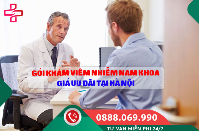 Gói Khám Viêm Nhiễm Nam Khoa Giá Ưu Đãi Tại Hà Nội