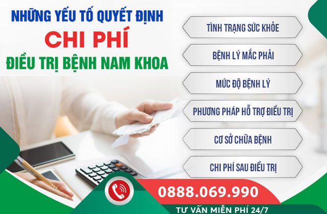 Khám nam khoa bao nhiêu tiền một lần?
