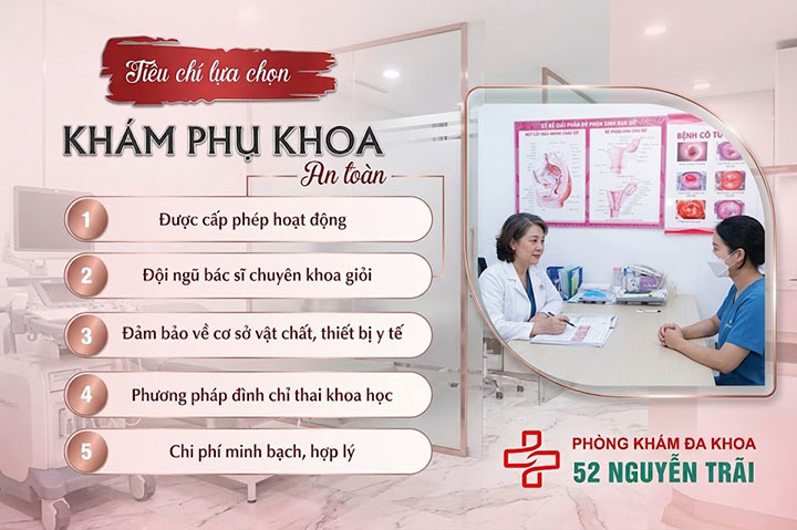khám phụ khoa an toàn