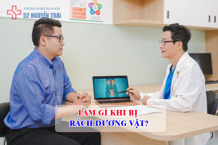 Làm gì khi bị rách dương vật?