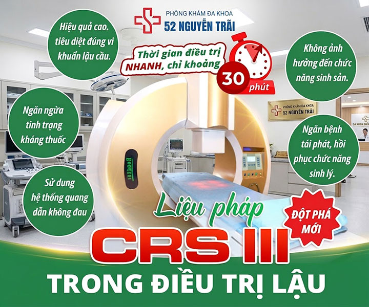 liệu pháp crs ii điều trị bệnh lậu