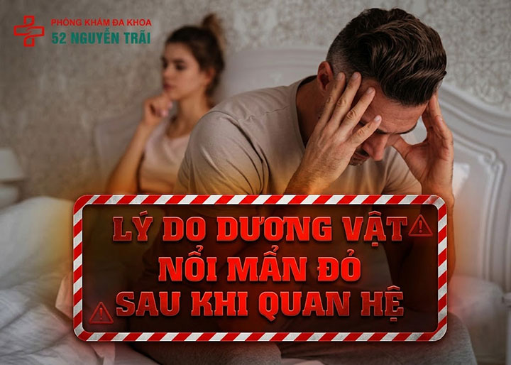 Dương vật nổi mẩn đỏ là gì? Nguyên nhân và cách điều trị