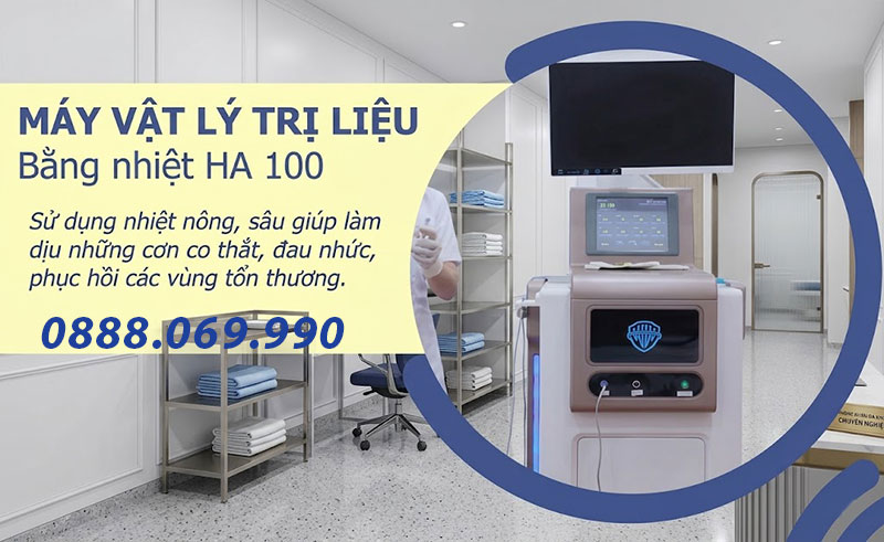 Máy vật lý trị liệu bằng nhiệt