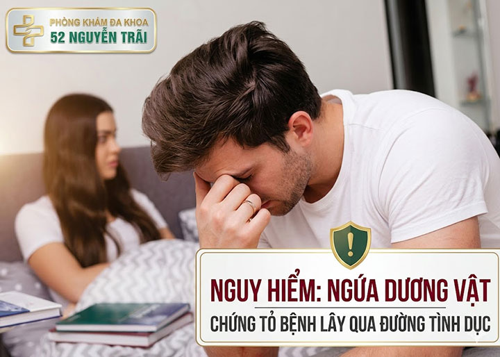 Ngứa đầu dương vật do nguyên nhân liên quan đến tình dục