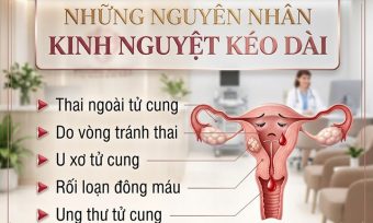Kinh nguyệt kéo dài, Nguyên nhân, Cách chữa