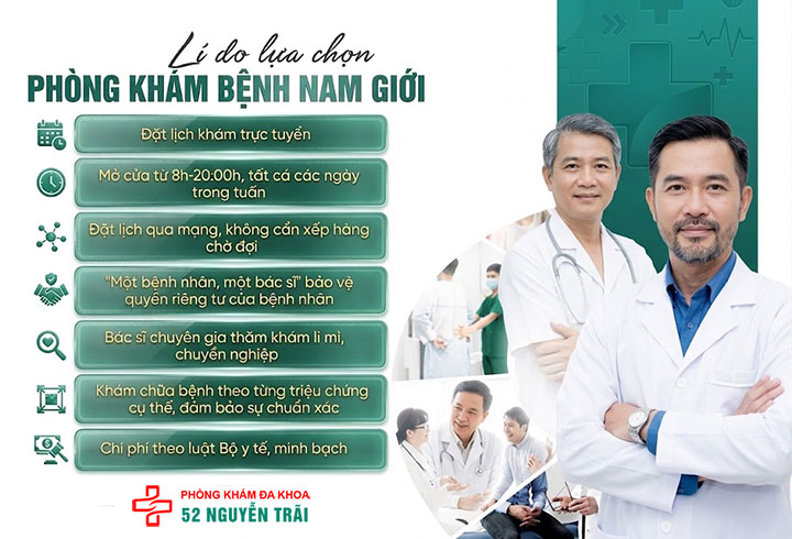 phòng khám bệnh nam giới
