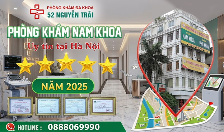 phòng khám nam khoa 52 nguyễn trãi