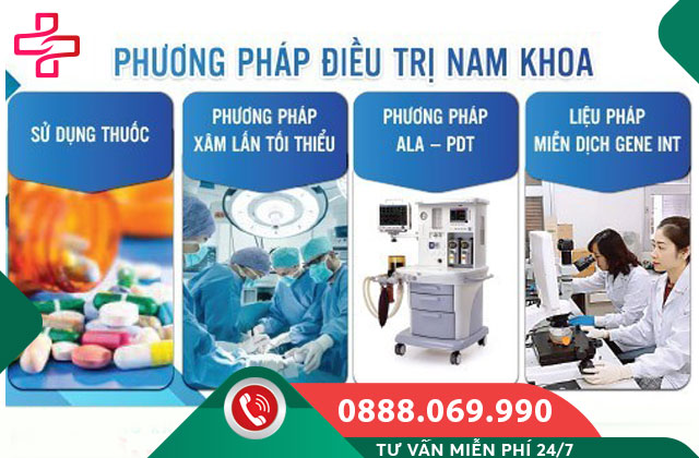 Phương pháp điều trị bệnh nam khoa