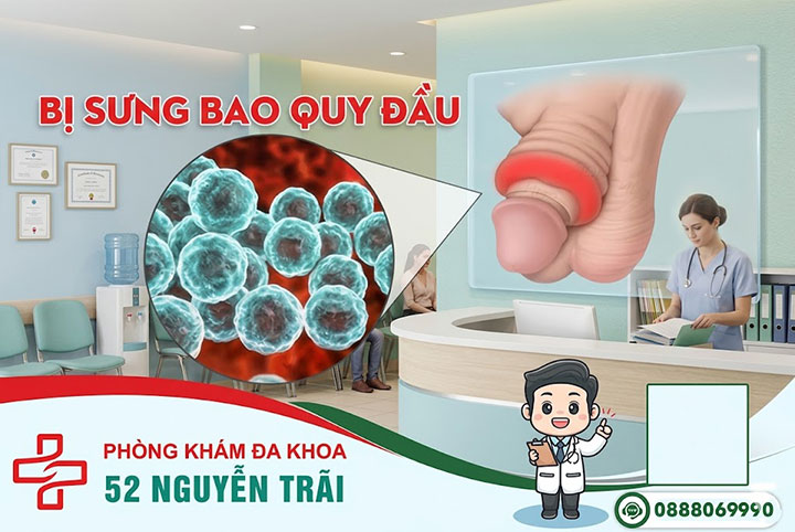 Dương vật bị sưng: Nguyên nhân và cách xử lý